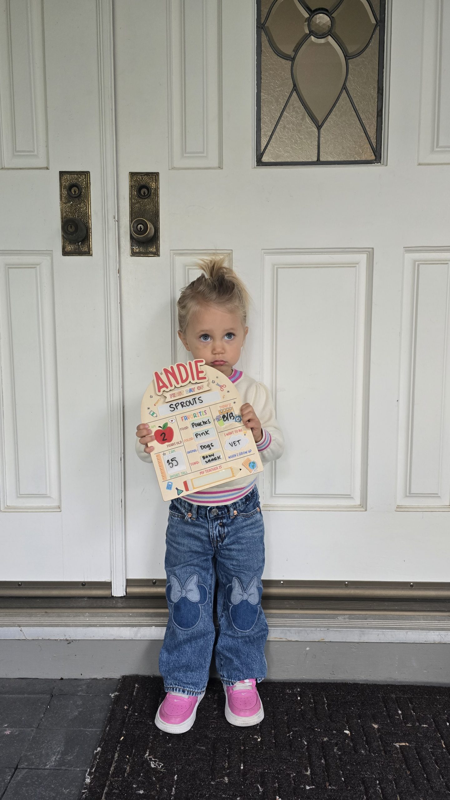 Andie’s First Week of Preschool